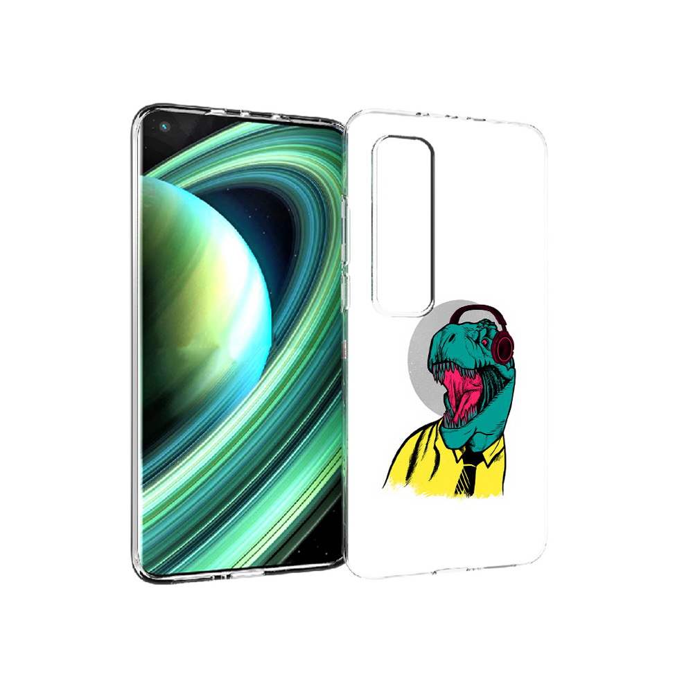 

Чехол MyPads Tocco для Xiaomi Mi 10 Ultra дино (PT156404.264.326), Прозрачный, Tocco