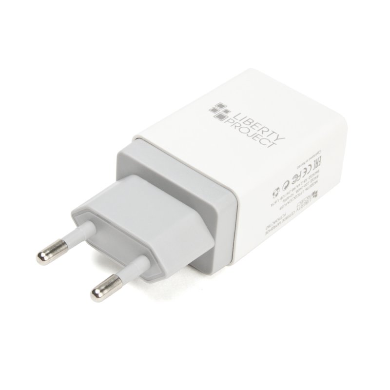 

СЗУ LP с USB выходом QC 3.0 5В-2,4А/9В-2А/12В-1,67А Brick Series (белое/коробка)