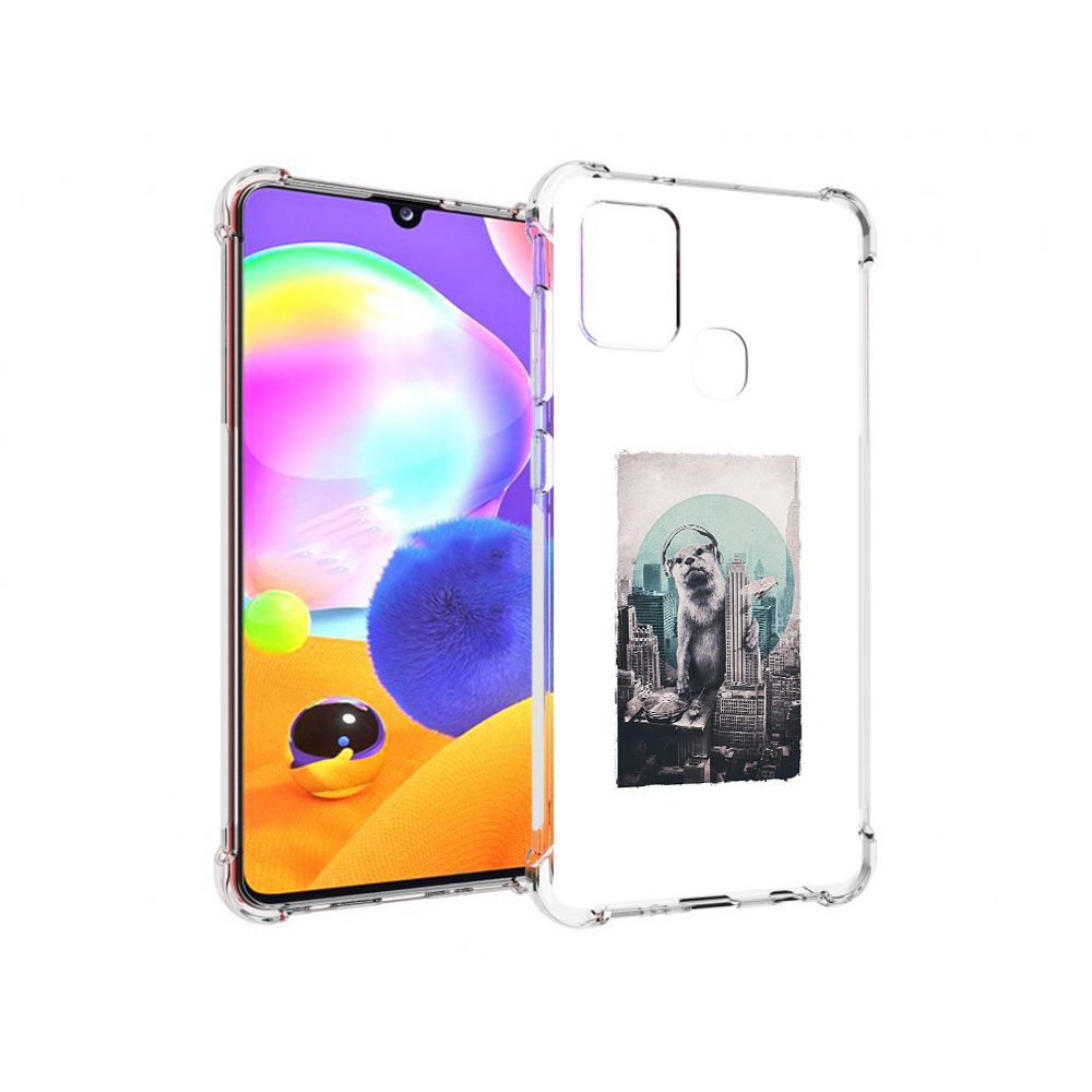 

Чехол MyPads Tocco для Samsung Galaxy A21s выдра в городе (PT149116.528.283), Прозрачный, Tocco