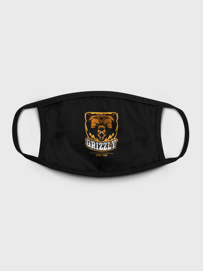 

Многоразовая маска унисекс Burnettie Gtizzly Sport Team, Разноцветный, Gtizzly Sport Team