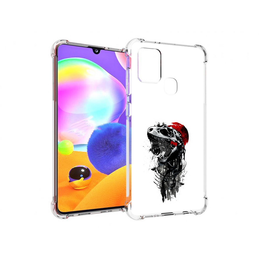 

Чехол MyPads Tocco для Samsung Galaxy A21s вымерший динозавр (PT149116.528.284), Прозрачный, Tocco