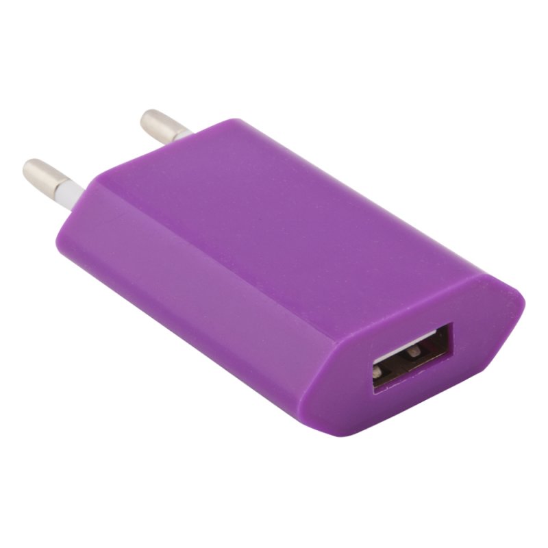 

СЗУ "LP" с USB выходом 1А (сиреневый)