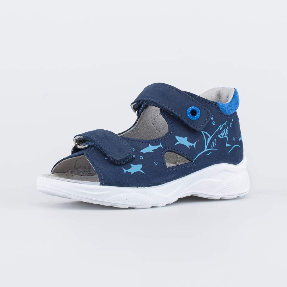 Сандалии детские Котофей 122215-22 цв. синий р.23