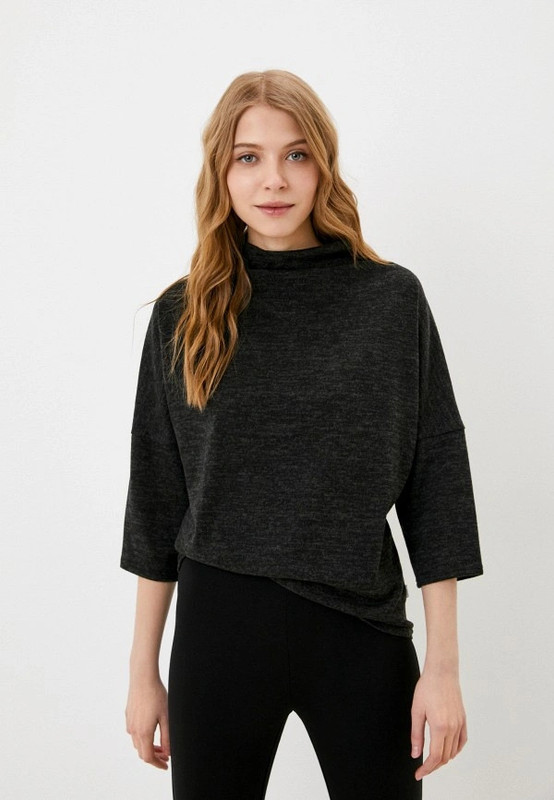 Пуловер женский ZAVI Ангора Модница черный 56/170 RU