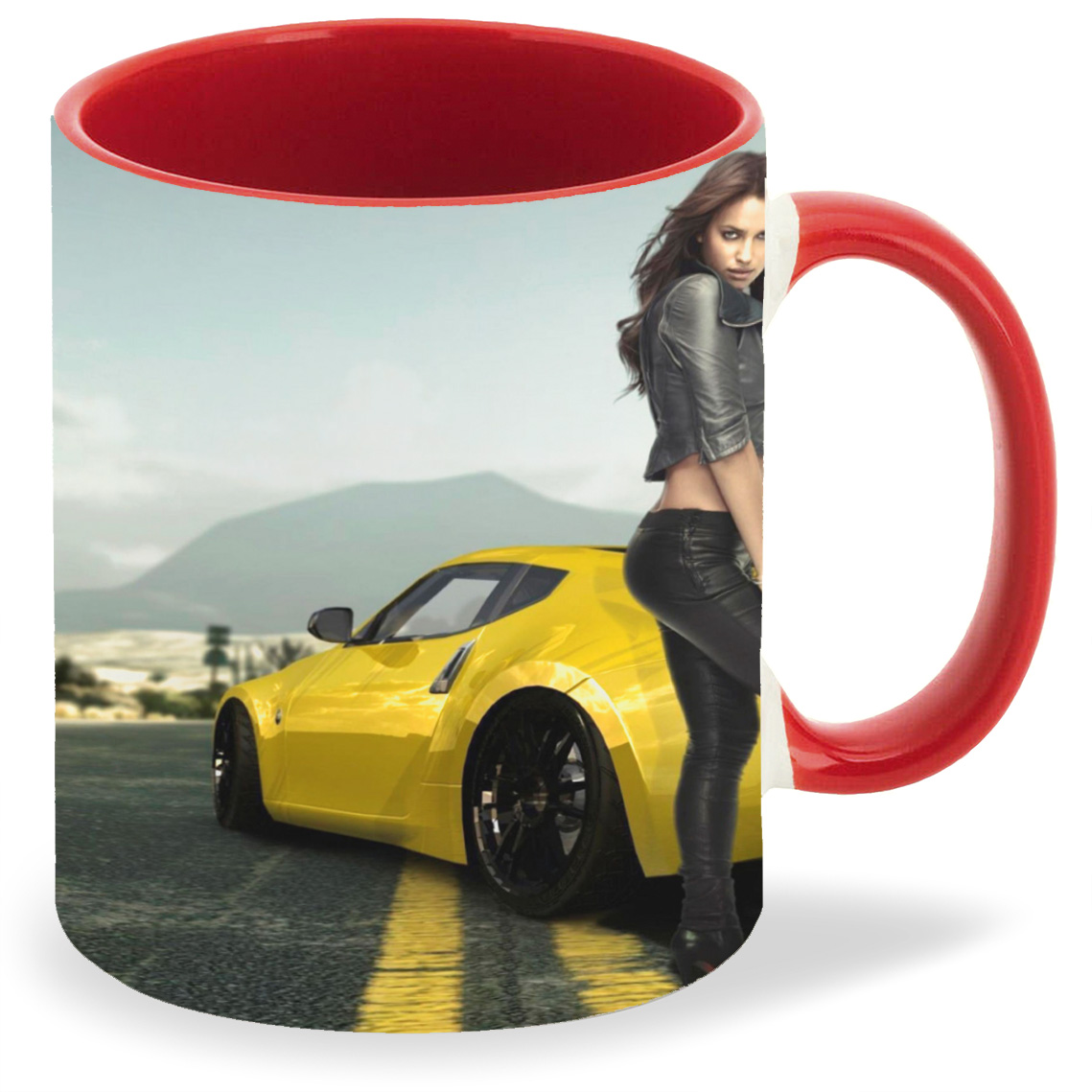 фото Кружка coolpodarok need for speed nfs нед фор спид нфс (мия у желтой машины)