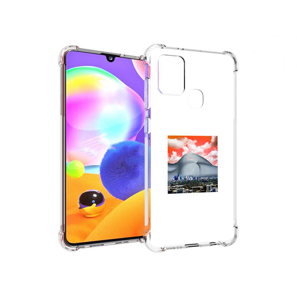 

Чехол MyPads Tocco для Samsung Galaxy A21s город с девушкой на фоне (PT149116.528.297), Прозрачный, Tocco