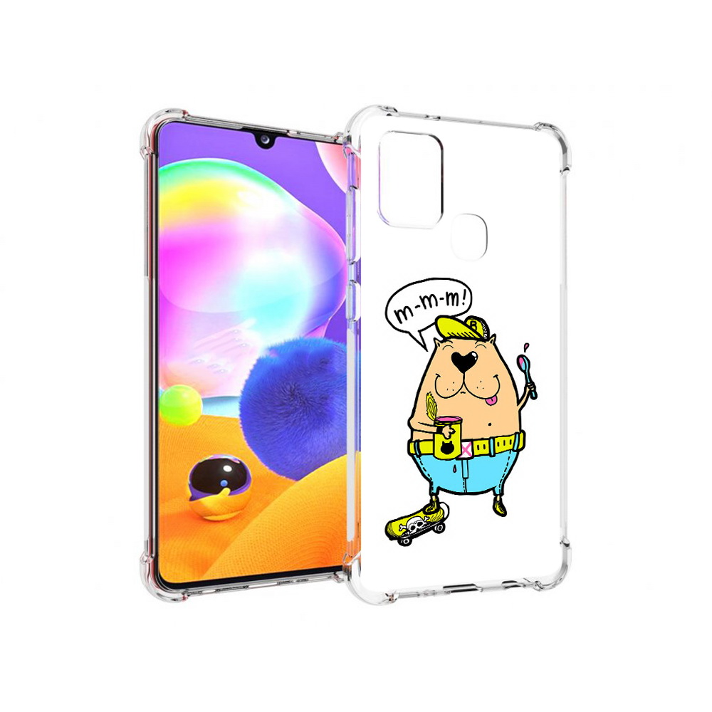 

Чехол MyPads Tocco для Samsung Galaxy A21s Бобр (PT149116.528.30), Прозрачный, Tocco