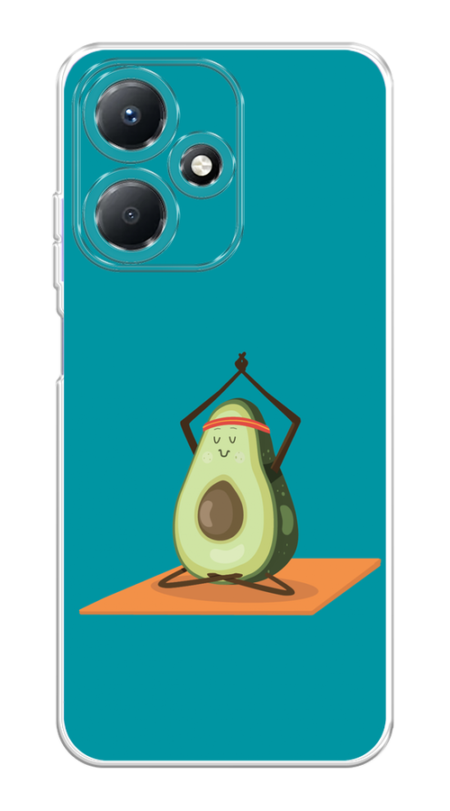 

Чехол на Infinix Hot 30 Play "Расслабься с авокадо", Бирюзовый, 3104250-6