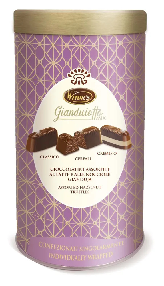 

Конфеты шоколадные Witor's Collection с молочным шоколадом и орехами ассорти 250 г