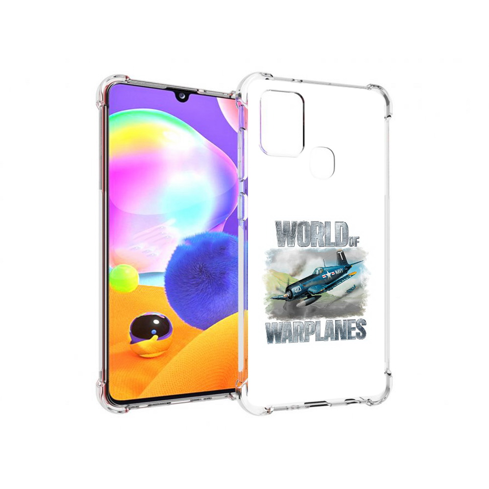 

Чехол MyPads Tocco для Samsung Galaxy A21s Боевой самолет (PT149116.528.32), Прозрачный, Tocco