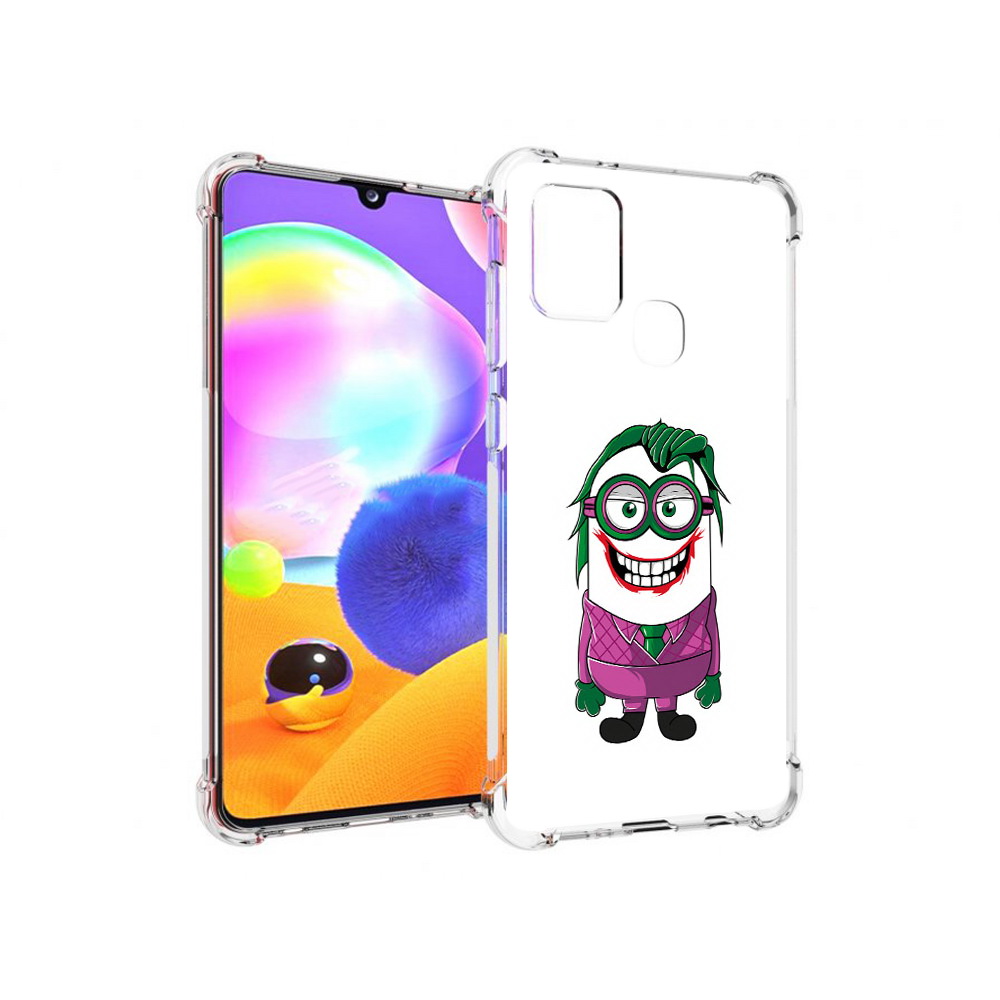 

Чехол MyPads Tocco для Samsung Galaxy A21s джокер миньон (PT149116.528.322), Прозрачный, Tocco