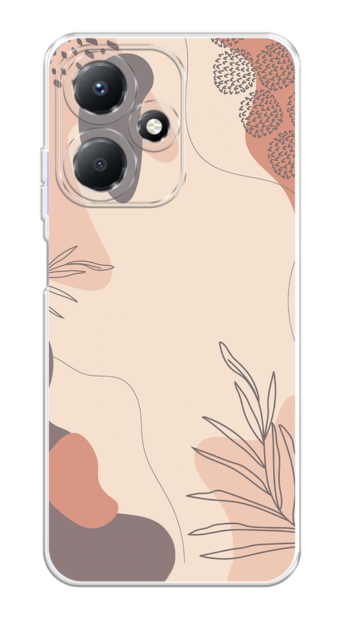 

Чехол на Infinix Hot 30 Play "Нюдовые тона", Коричневый;серый, 3104250-4