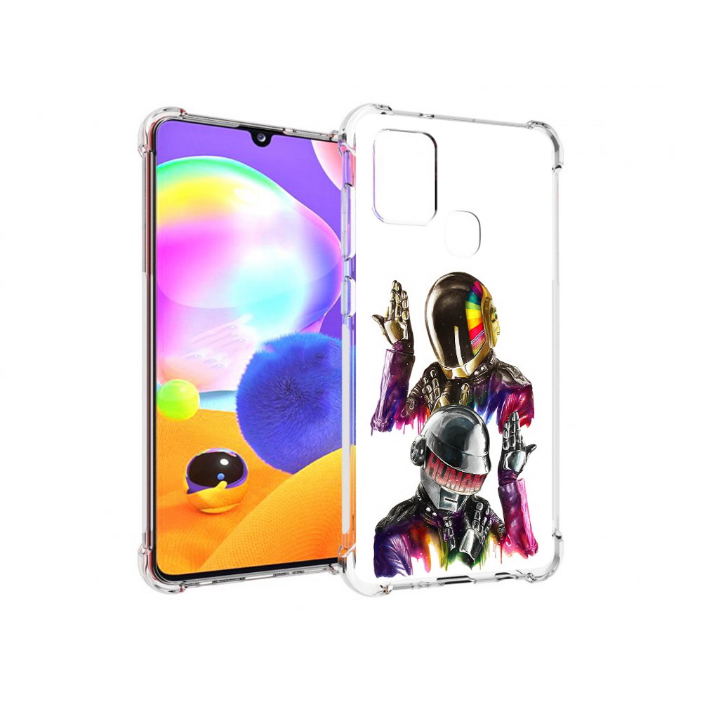 

Чехол MyPads Tocco для Samsung Galaxy A21s диско космонавты (PT149116.528.329), Прозрачный, Tocco