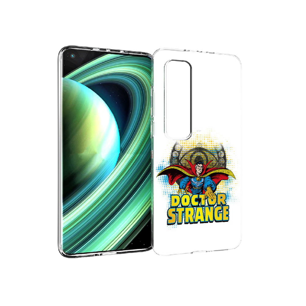 

Чехол MyPads Tocco для Xiaomi Mi 10 Ultra доктор стренж рисунок (PT156404.264.335), Прозрачный, Tocco