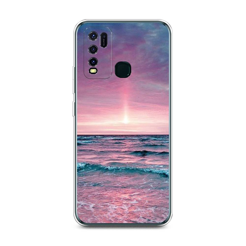 

Чехол для Vivo Y30/Y50 "Восход 3", Розовый;голубой, 263150-2