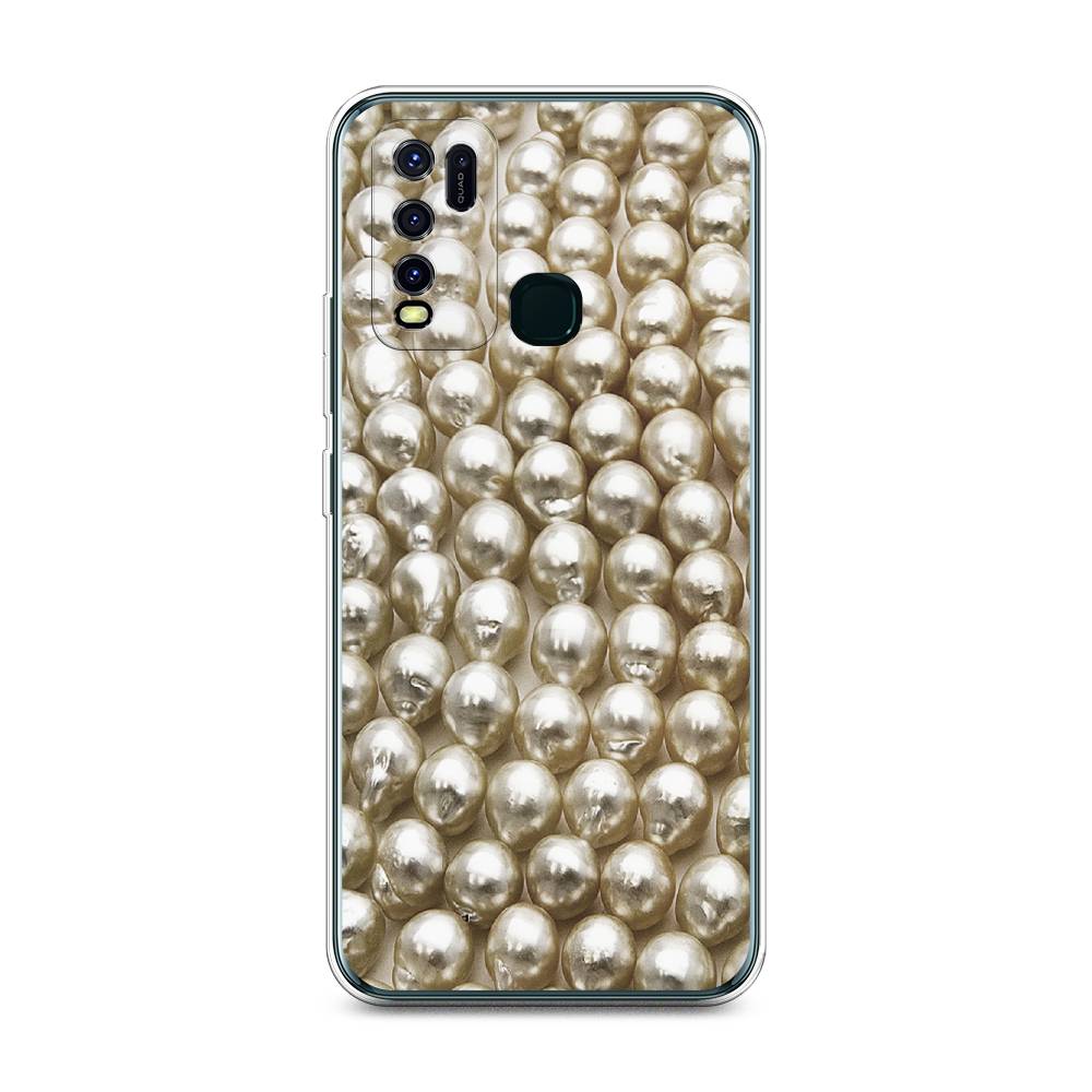 

Чехол для Vivo Y30/Y50 "Жемчуг", Бежевый, 263150-3