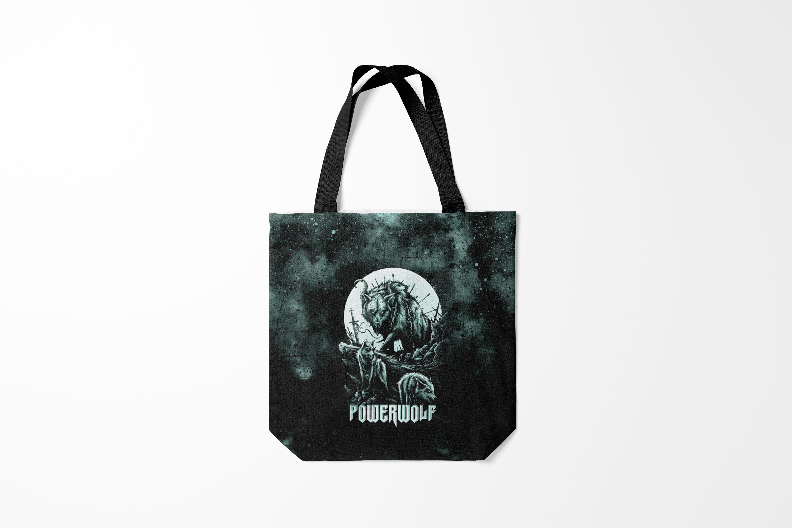 

Сумка шoппер унисекс Burnettie Разный Powerwolf, разноцветный, Разный Powerwolf