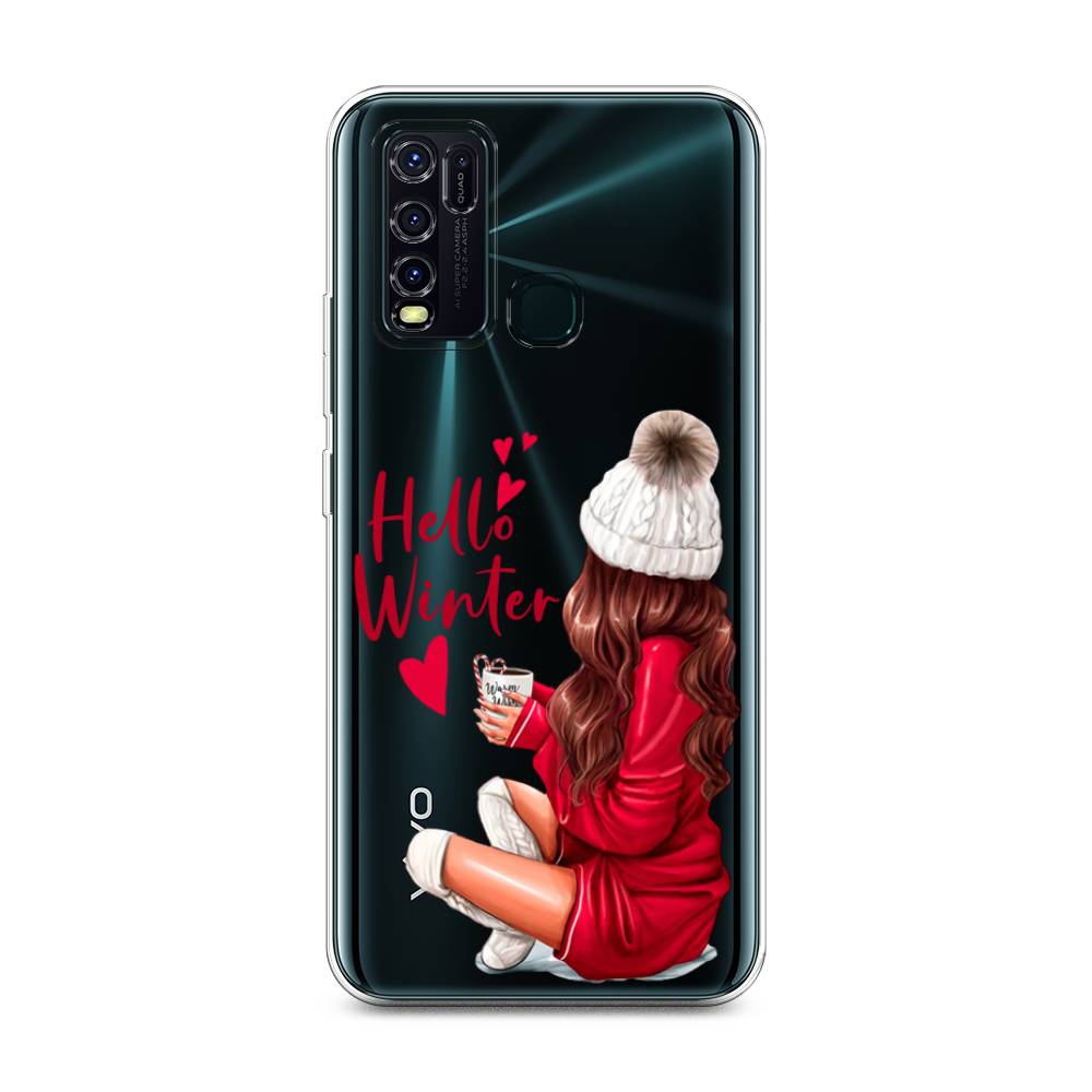 

Чехол для Vivo Y30/Y50 "Hello winter", Красный;белый;коричневый, 263150-5