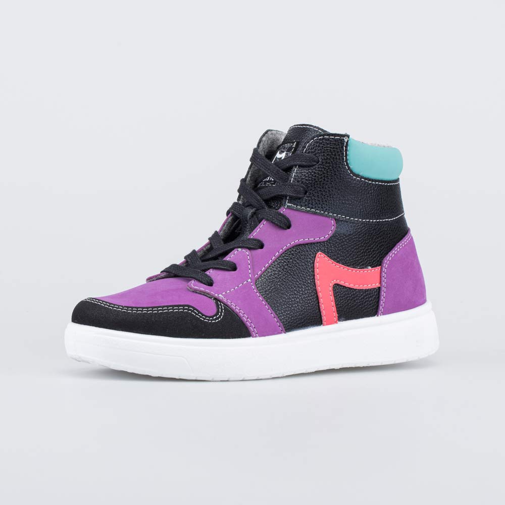 

Ботинки Котофей 752236-32 черный-фиолетовый 40, 752236-32