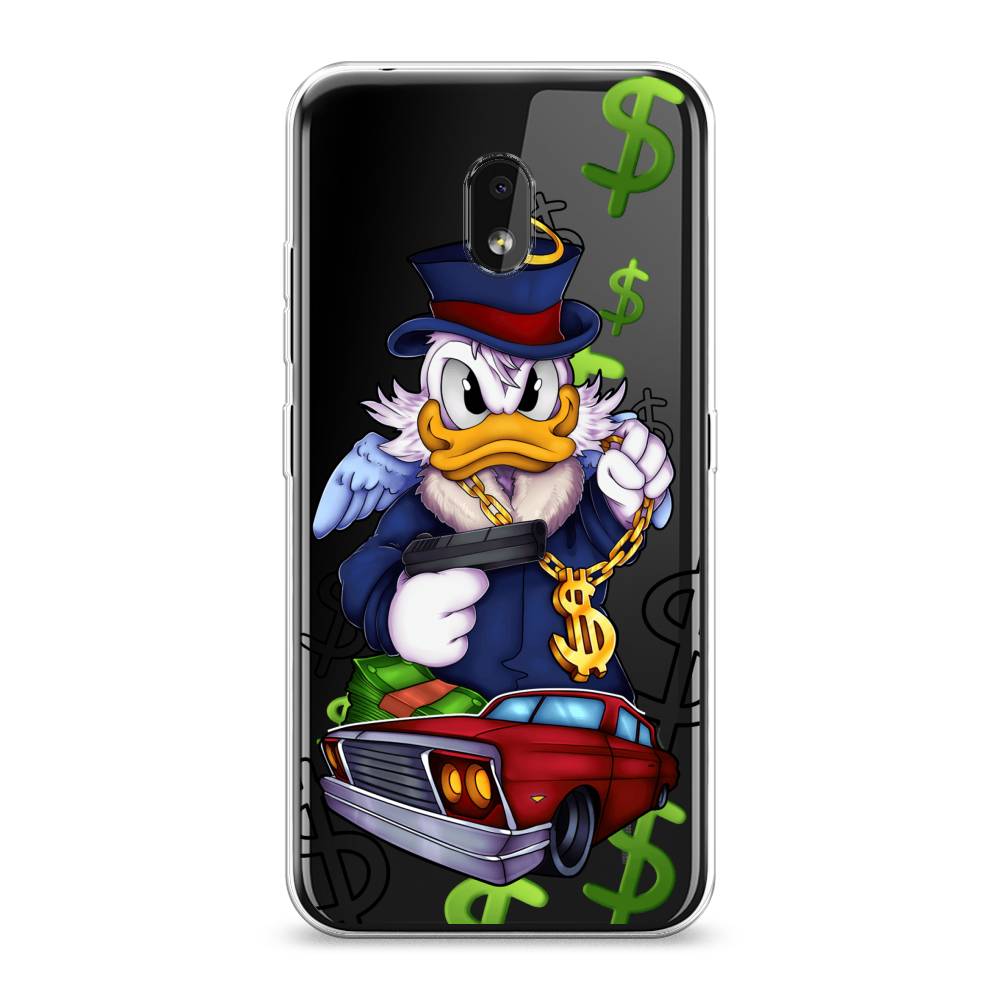 

Чехол на Nokia 2.2 "Scrooge McDuck with a Gold Chain", Красный;синий;белый, 122950-6