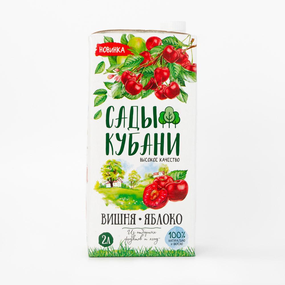 

Нектар Сады Кубани Вишня-яблоко осветленный 2 л