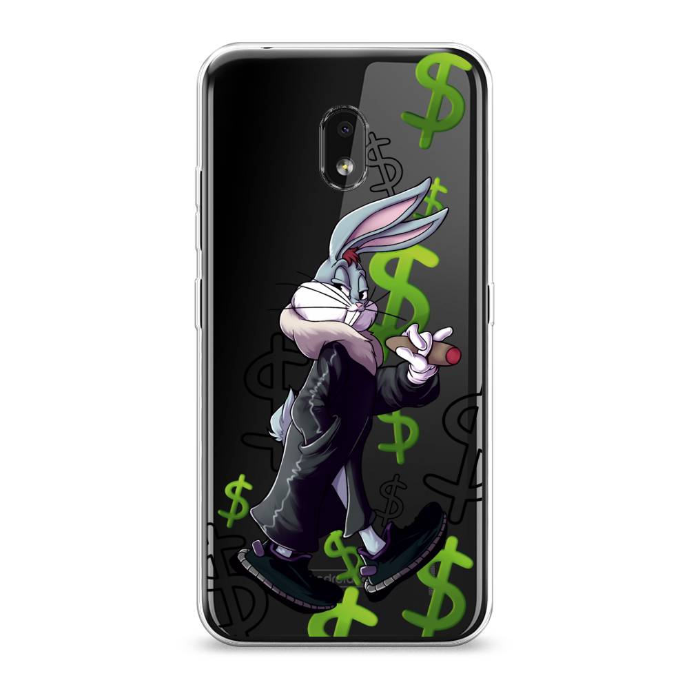 

Чехол на Nokia 2.2 "Rich Bugs Bunny", Зеленый;черный;голубой, 122950-6