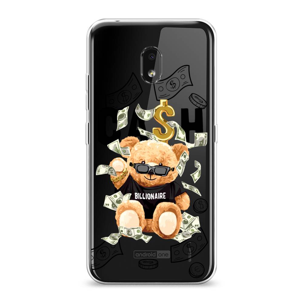 

Чехол на Nokia 2.2 "Big cash", Черный;серый;бежевый, 122950-6