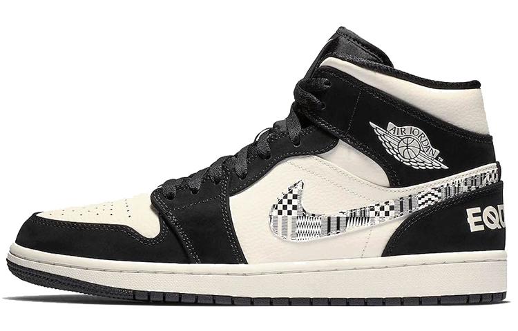 

Кеды унисекс Jordan Air Jordan 1 Mid BHM Equality 2019 разноцветные 47.5 EU, Разноцветный, Air Jordan 1 Mid BHM Equality 2019