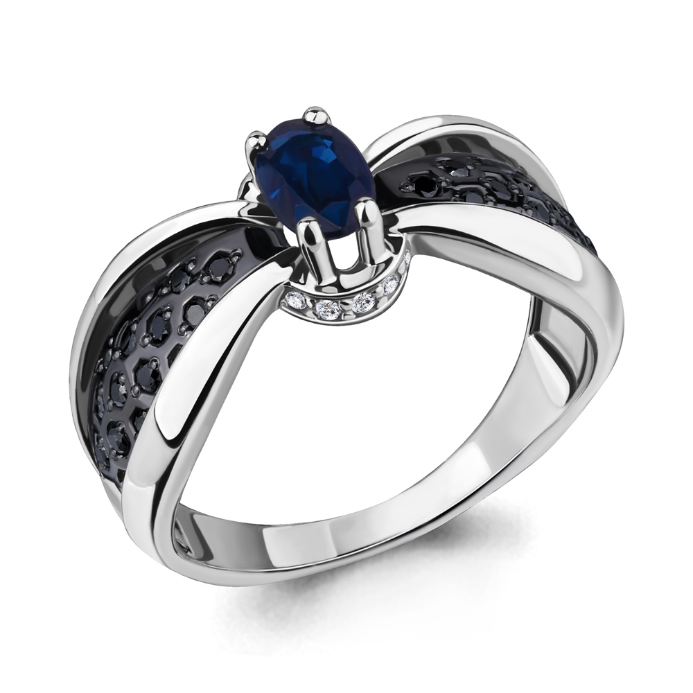 

Кольцо из золота р.  AQUAMARINE 963614АЧ_585_бз, 963614АЧ_585_бз
