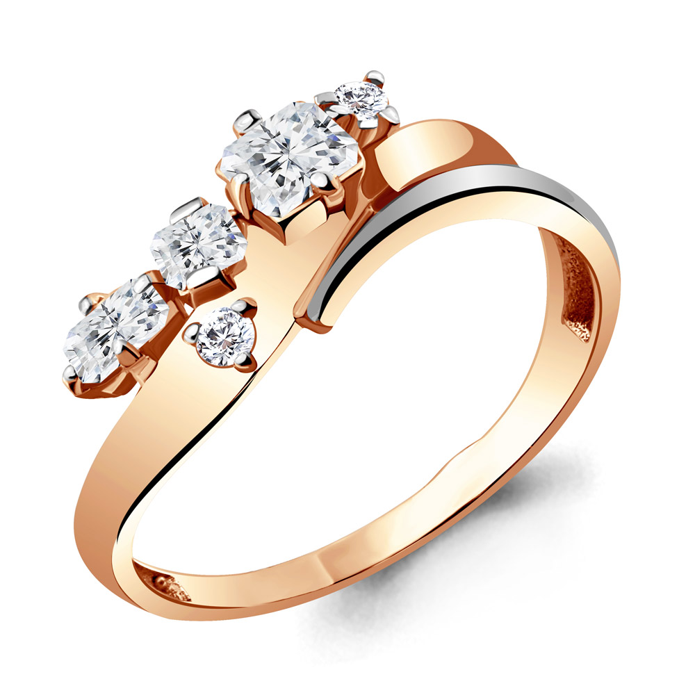 

Кольцо из серебра р. 19 AQUAMARINE 64799А_925_з, 64799А_925_з