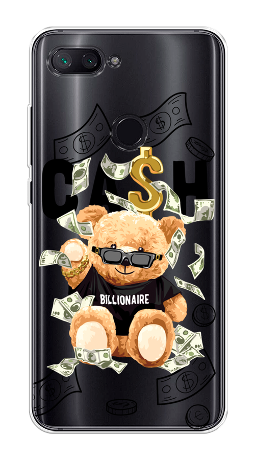 

Чехол на Xiaomi Mi 8 Lite (Youth Edition) "Big cash", Черный;серый;бежевый, 34550-6