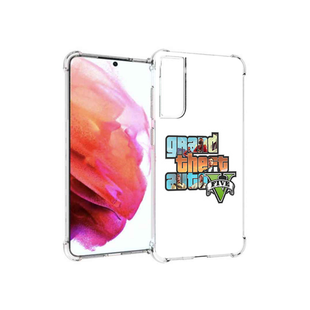 

Чехол MyPads Tocco для Samsung Galaxy S21 FE ГТА, Прозрачный, Tocco