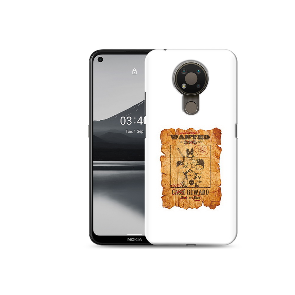 

Чехол MyPads Tocco для Nokia 3.4 дедпул, Прозрачный, Tocco