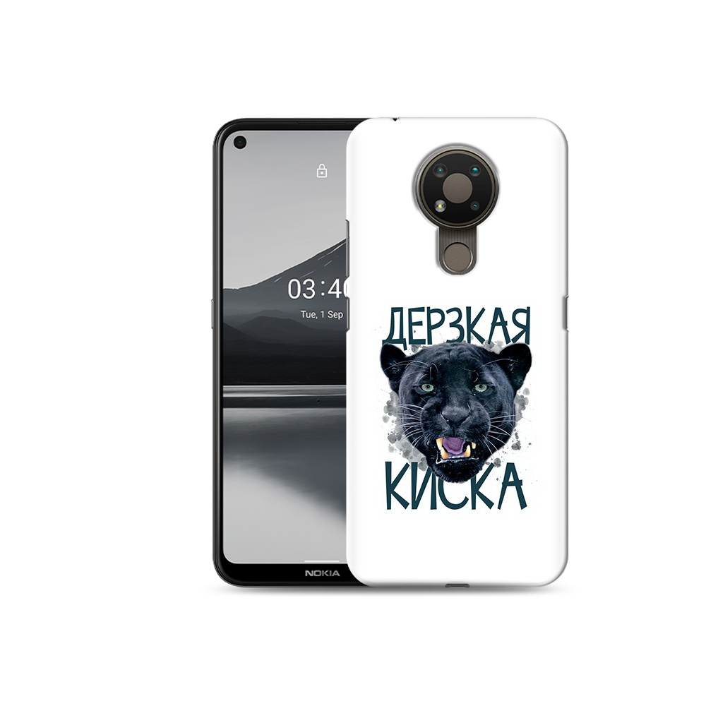 

Чехол MyPads Tocco для Nokia 3.4 дерзкая киска, Прозрачный, Tocco