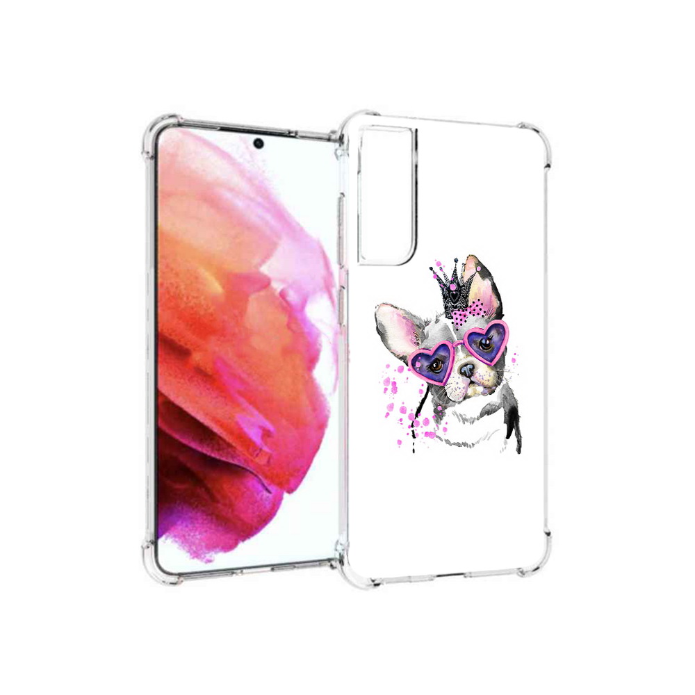 

Чехол MyPads Tocco для Samsung Galaxy S21 FE принцесса, Прозрачный, Tocco