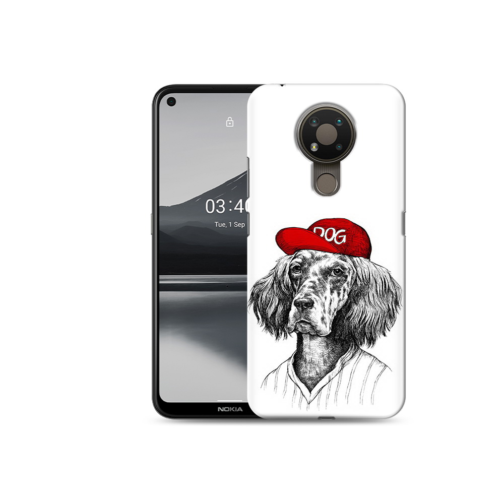 

Чехол MyPads Tocco для Nokia 3.4 дог, Прозрачный, Tocco