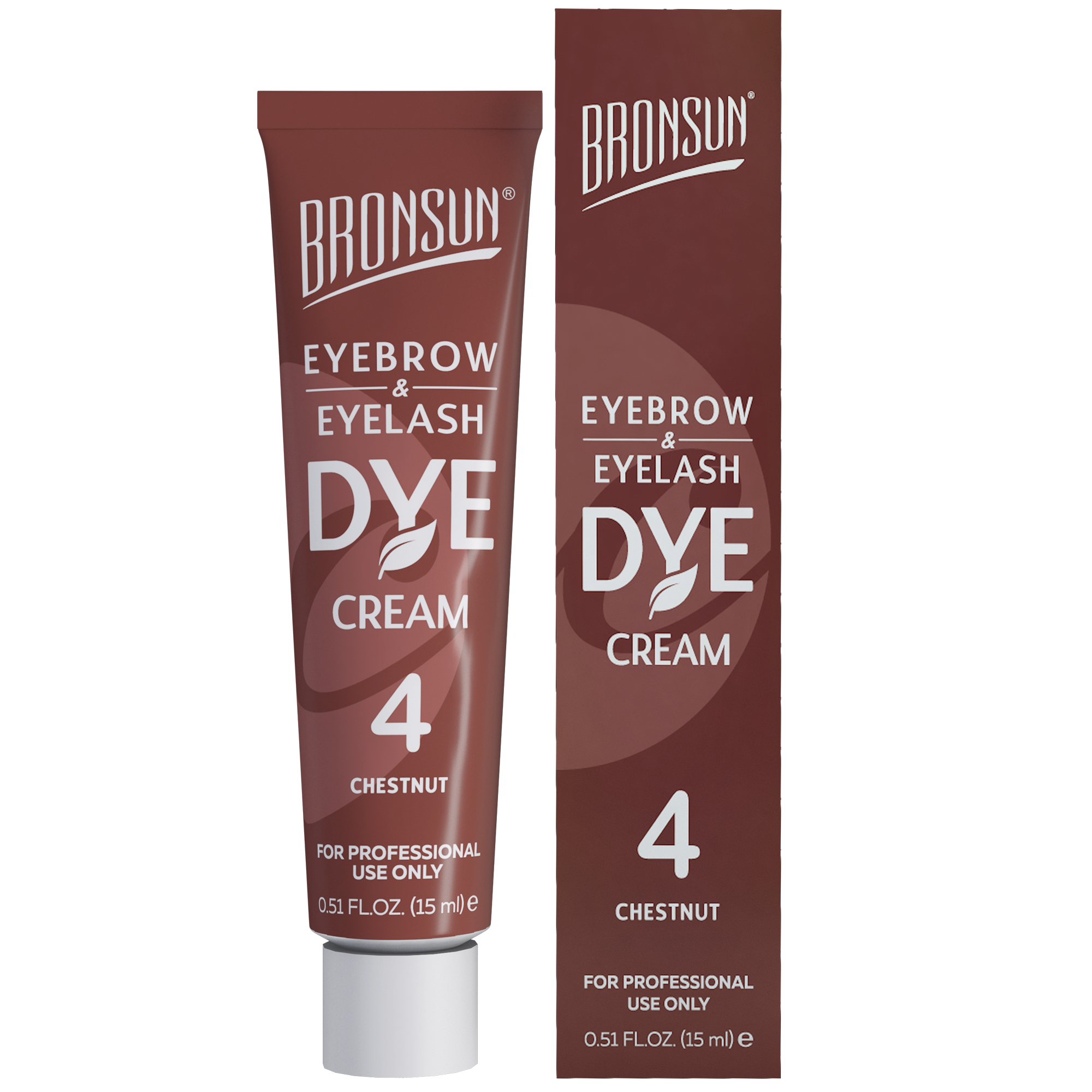 Крем-краска для бровей и ресниц Innovator Cosmetics BRONSUN Dye 4 Каштан 15 мл 842₽