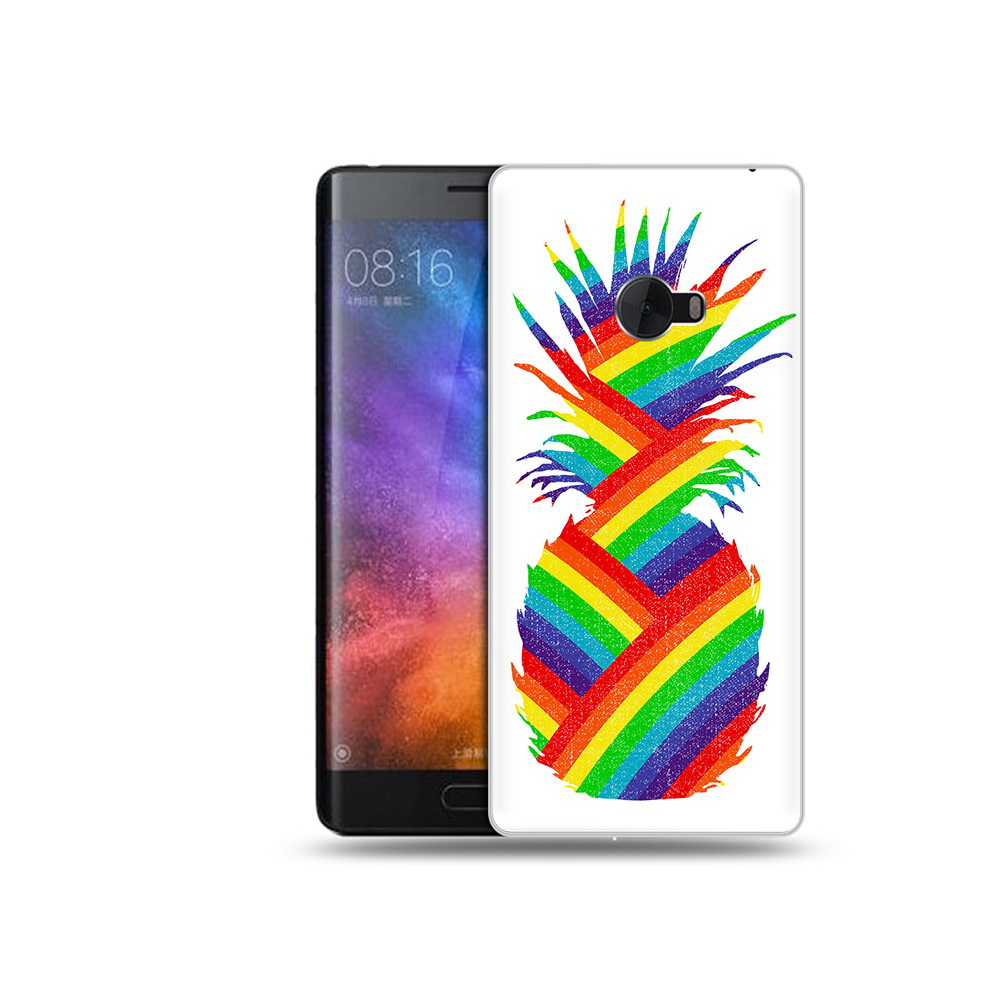 

Чехол MyPads Tocco для Xiaomi Mi Note 2 радужный ананас (PT91960.333.566), Tocco