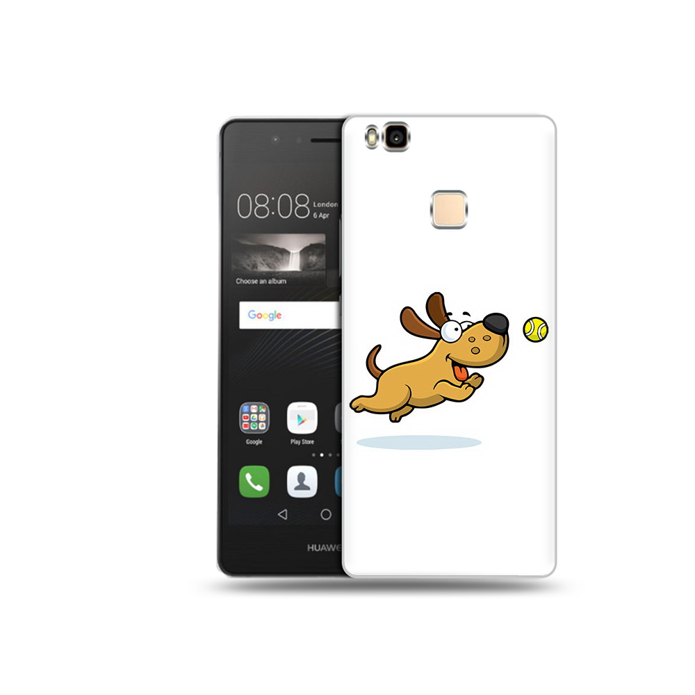 

Чехол MyPads Tocco для Huawei P9 Lite пёсик (PT74547.57.563), Прозрачный, Tocco