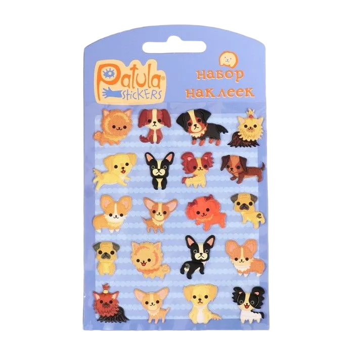 Мягкие наклейки Транспорт, 9,5х15 см, MP035