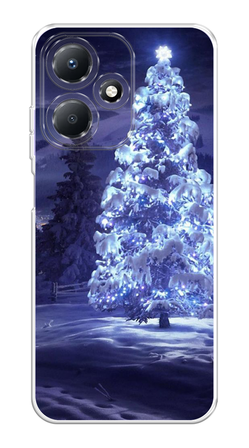 

Чехол для Infinix Hot 30 Play "Зима 4", Синий;черный;белый, 3104250-2