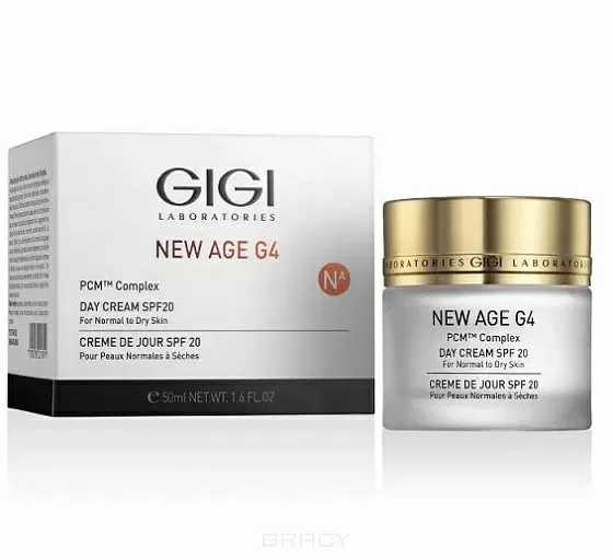 Крем дневной омолаживающий New Age G4 Day cream SPF 20 Gigi, 50 мл