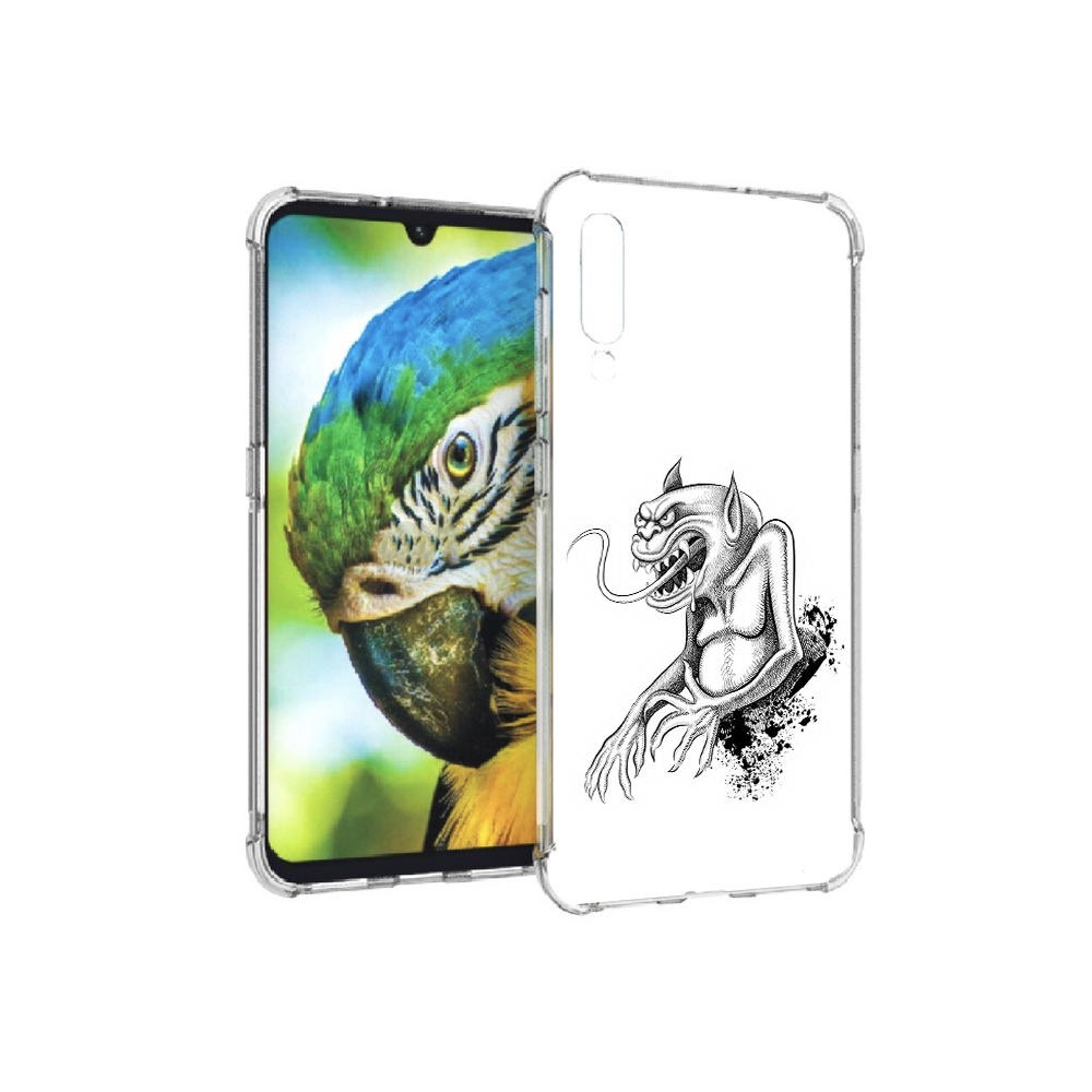 

Чехол MyPads Tocco для Xiaomi Mi 9 чорт (PT126035.255.692), Прозрачный, Tocco