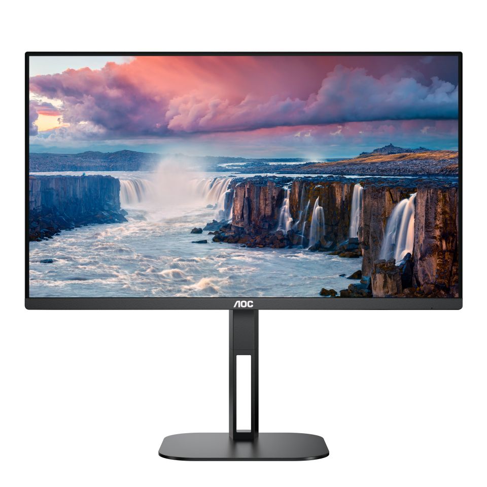 

27" Монитор AOC Q27V4 черный 75Hz 2560x1440 IPS, Q27V4