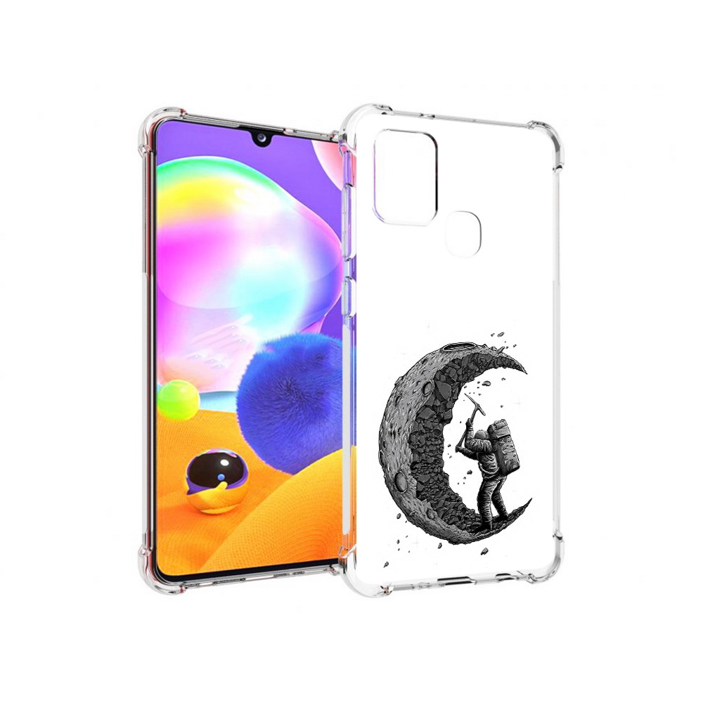 

Чехол MyPads Tocco для Samsung Galaxy A21s камненная луна (PT149116.528.384), Прозрачный, Tocco