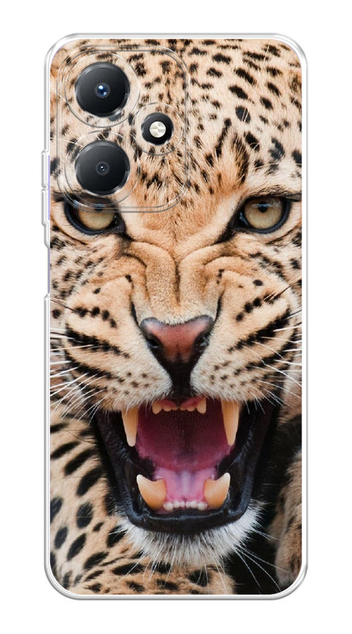 

Чехол для Infinix Hot 30 Play "Леопард 3d", Бежевый;черный, 3104250-6