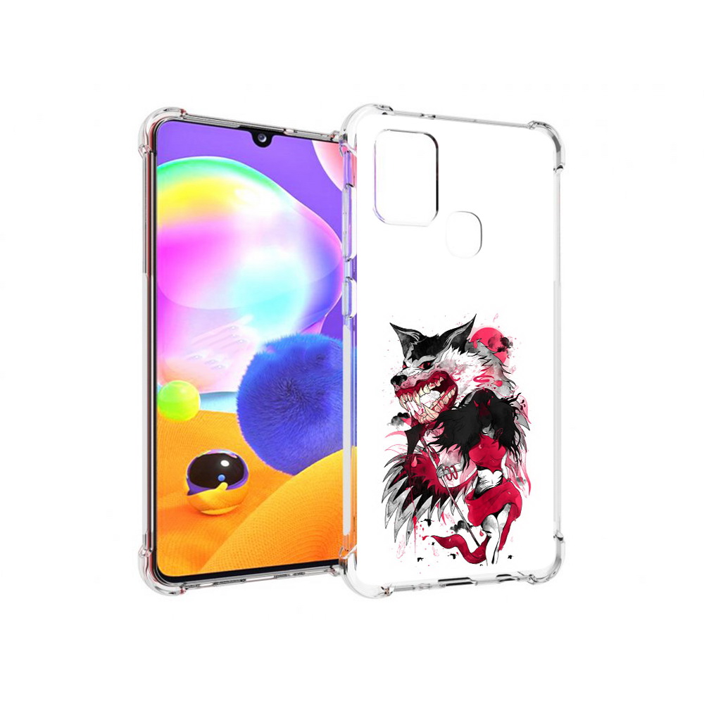 

Чехол MyPads Tocco для Samsung Galaxy A21s красная шапочка (PT149116.528.410), Прозрачный, Tocco