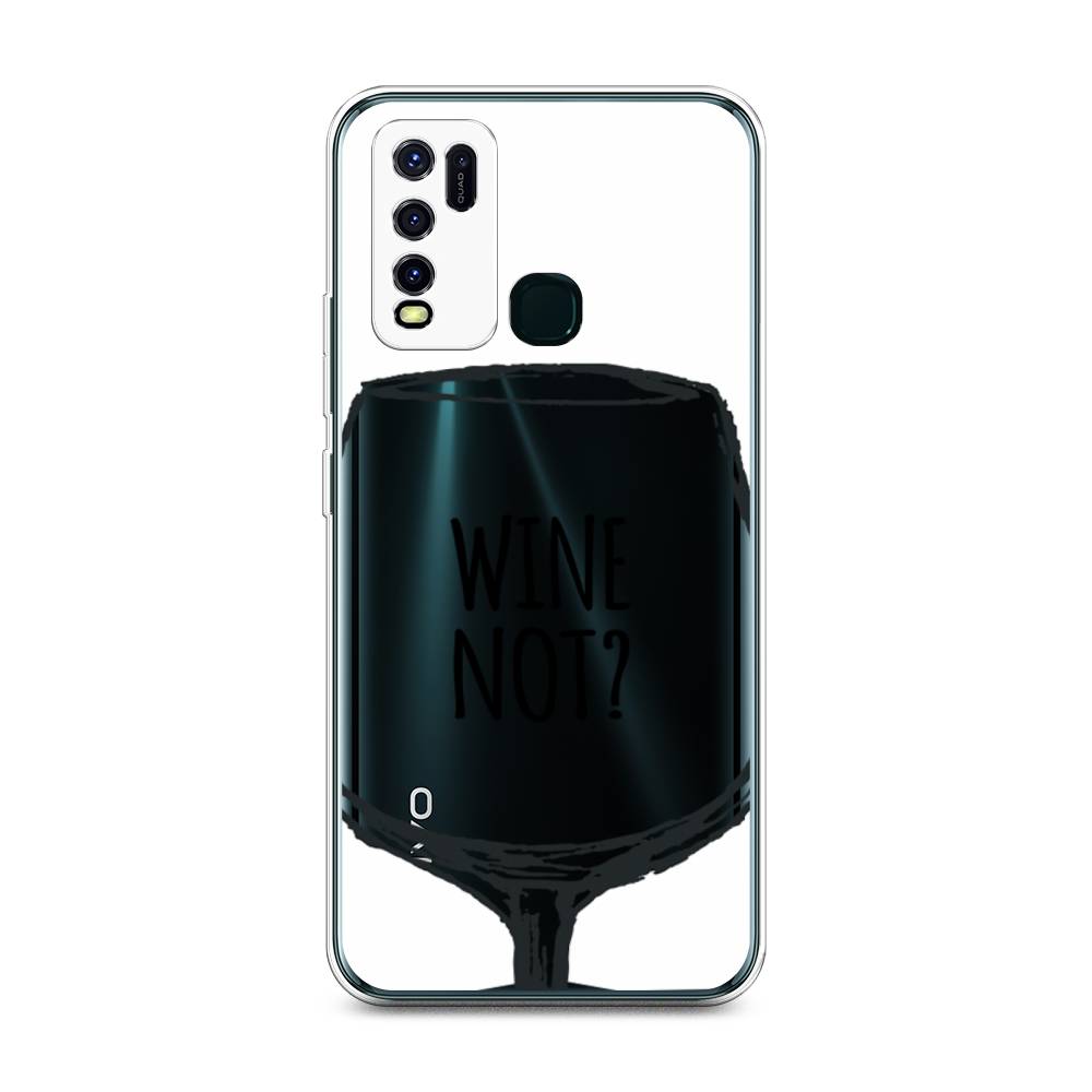 

Чехол для Vivo Y30/Y50 "Wine not white", Белый, 263150-6