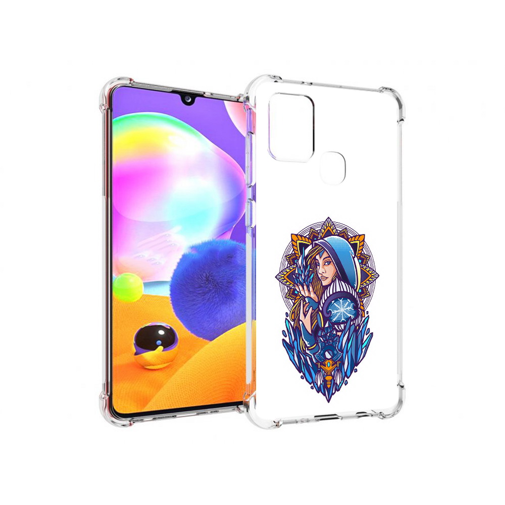 

Чехол MyPads Tocco для Samsung Galaxy A21s кристал мейден дота 2 (PT149116.528.415), Прозрачный, Tocco