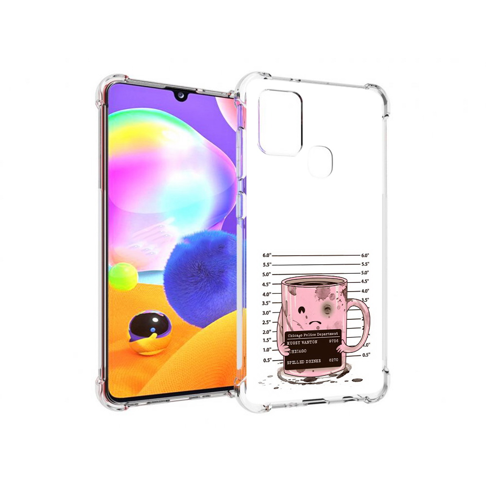

Чехол MyPads Tocco для Samsung Galaxy A21s кружка (PT149116.528.420), Прозрачный, Tocco
